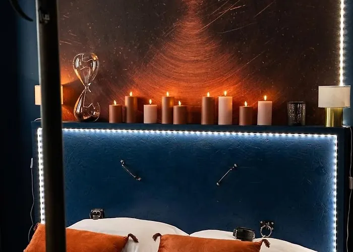 מלון אהבה 50 Nuances Avec Balneotherapie Pour 2